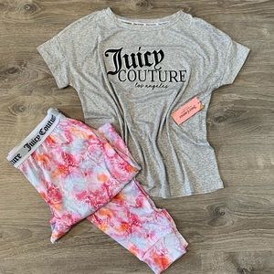 *NWT Juicy Couture Jogger Pajama loungewear Set